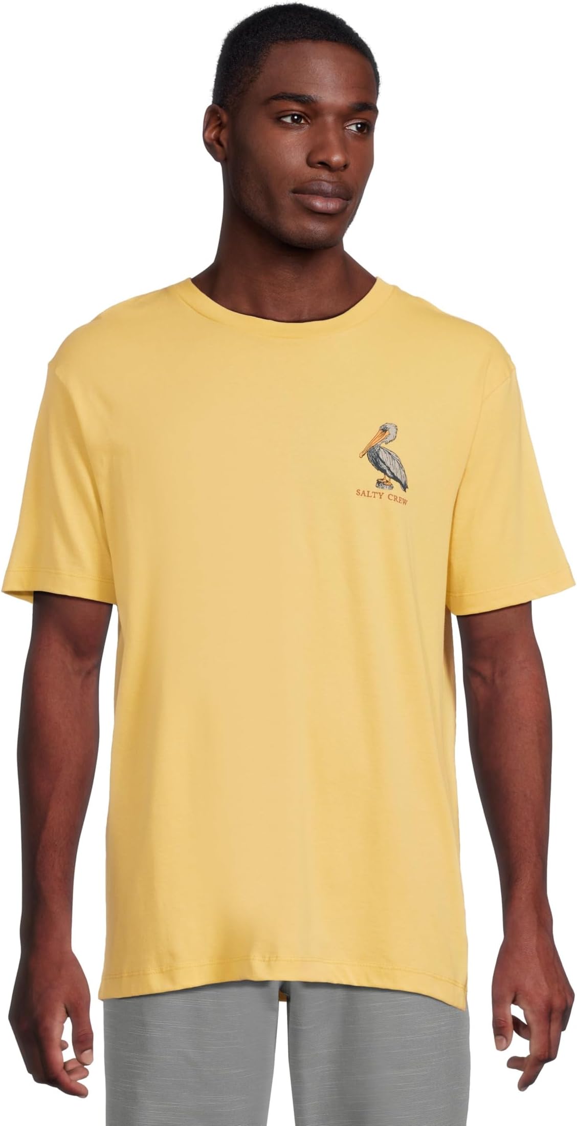 

Футболка Salty Crew Perched Shortsleeve Tee, Mineral Yellow