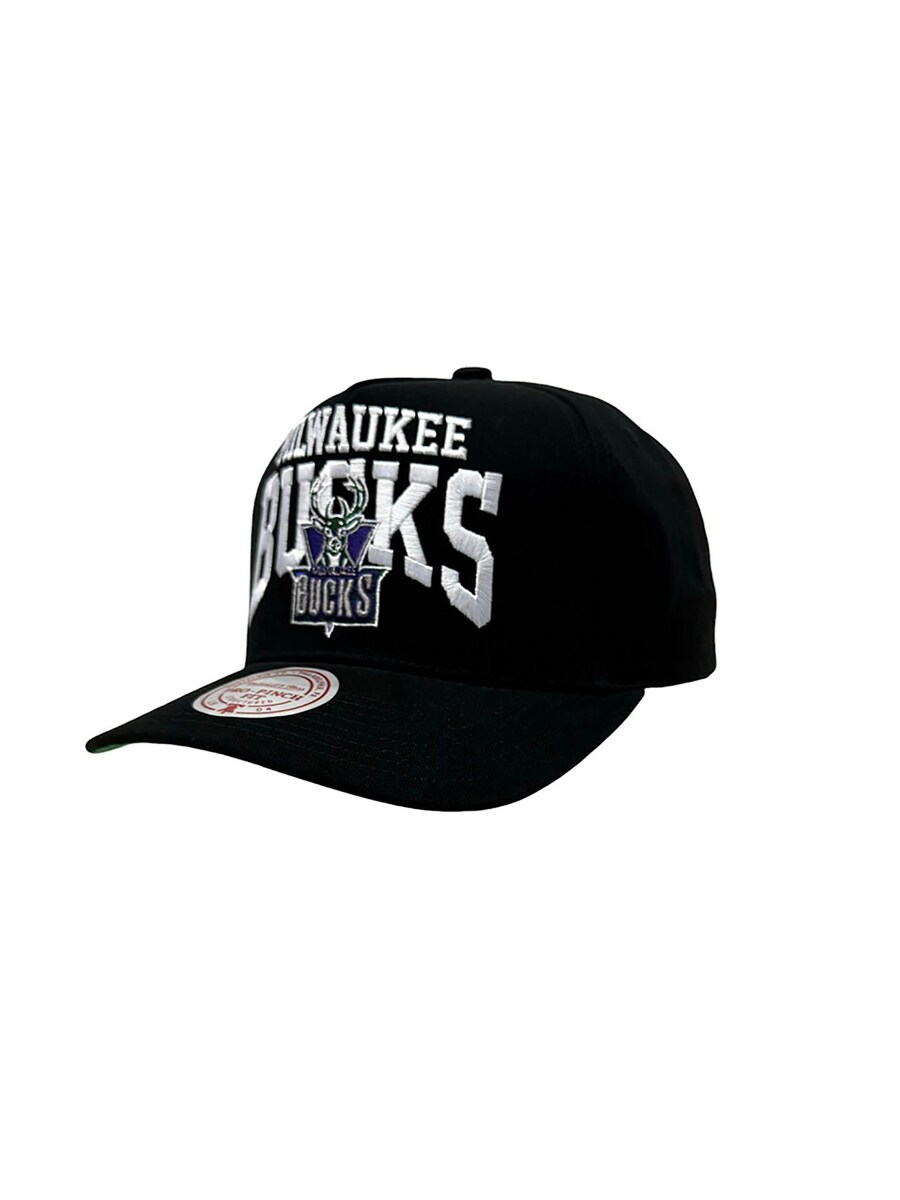 

Бейсболка Mitchell & Ness Milwaukee Bucks Big Time Pro, черный
