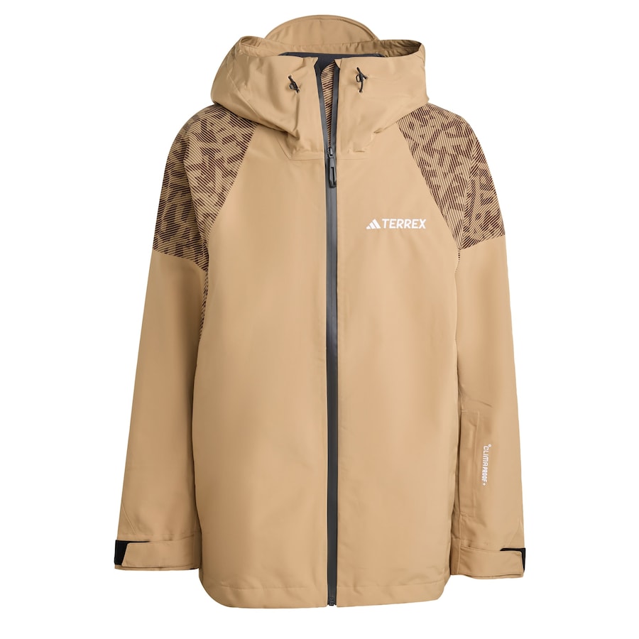 Куртка для активного отдыха ADIDAS TERREX Xperior, шоколадный/капучино/мокко