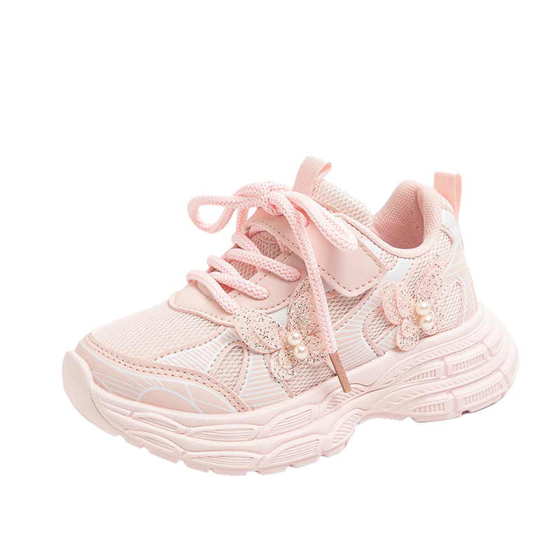 

Износостойкие низкие повседневные кроссовки для детей FIRS Kids, розовый