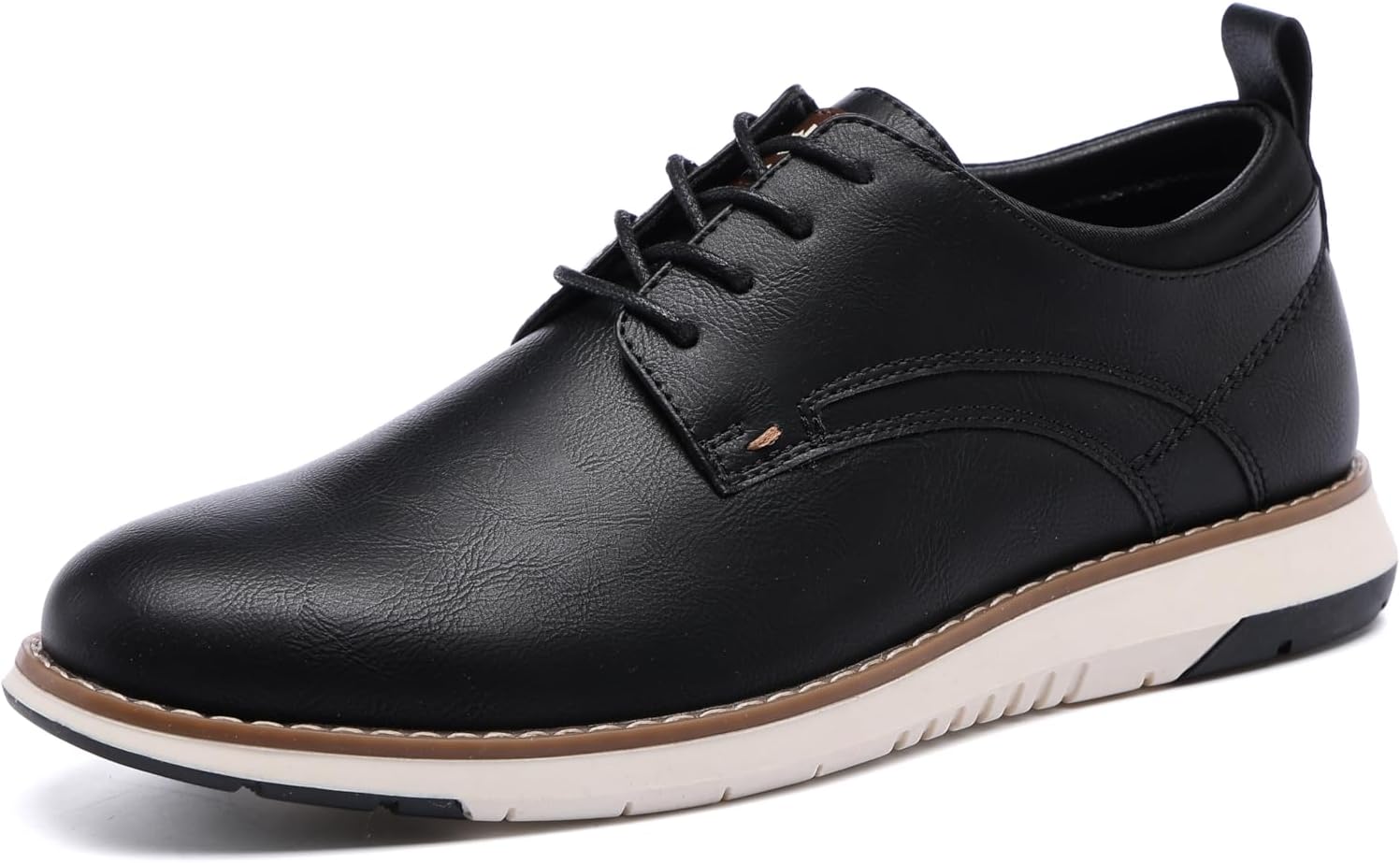 

Мужские туфли DECARSDZ, повседневные оксфорды, деловые формальные дерби, кроссовки для ходьбы, черный