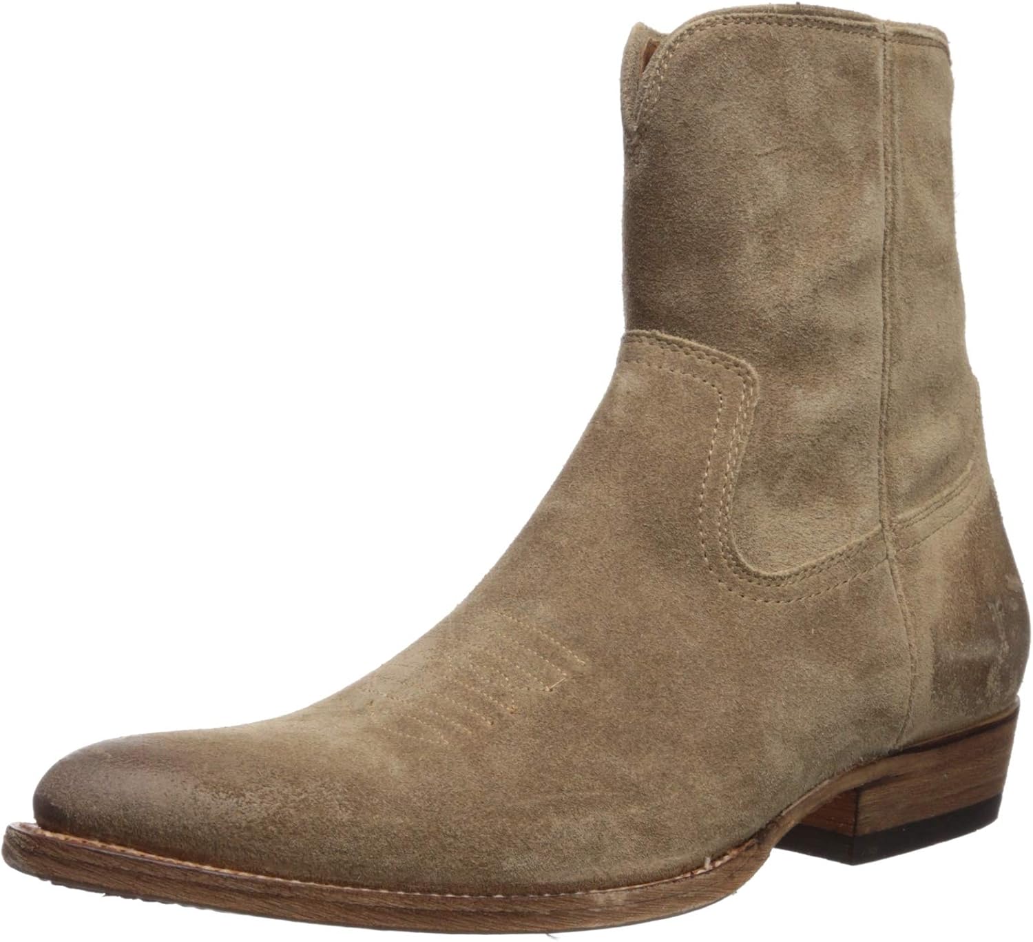 

Мужские ботинки Frye Austin Inside Zip - стильная, прочная кожаная обувь с амортизирующей стелькой для комфорта и боковой застежкой-молнией, ковбойский стиль