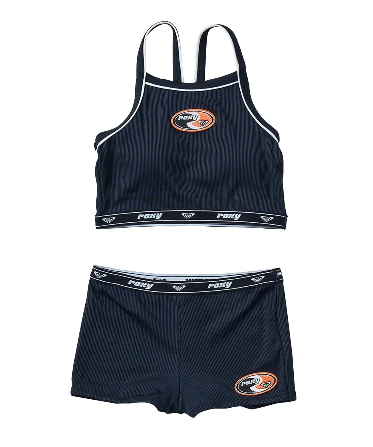 Танкини Roxy MINI FUN & ALIVE BIK для детей, чёрный