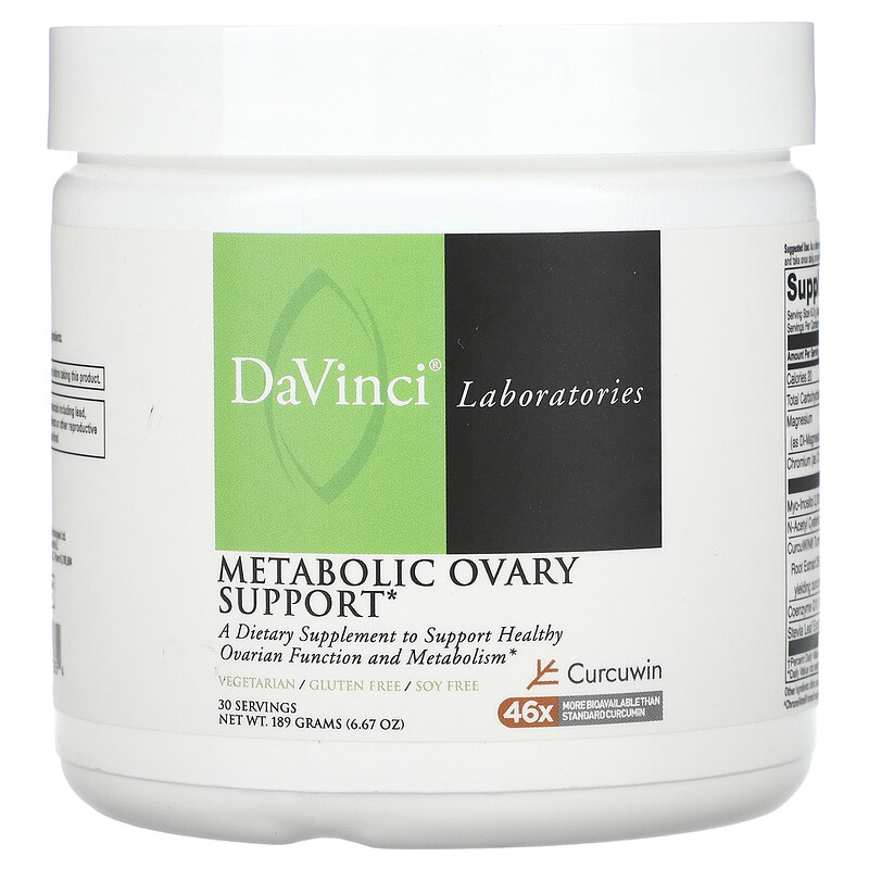

DaVinci Laboratories, Поддержка метаболизма яичников, 189 г (6,67 унции)
