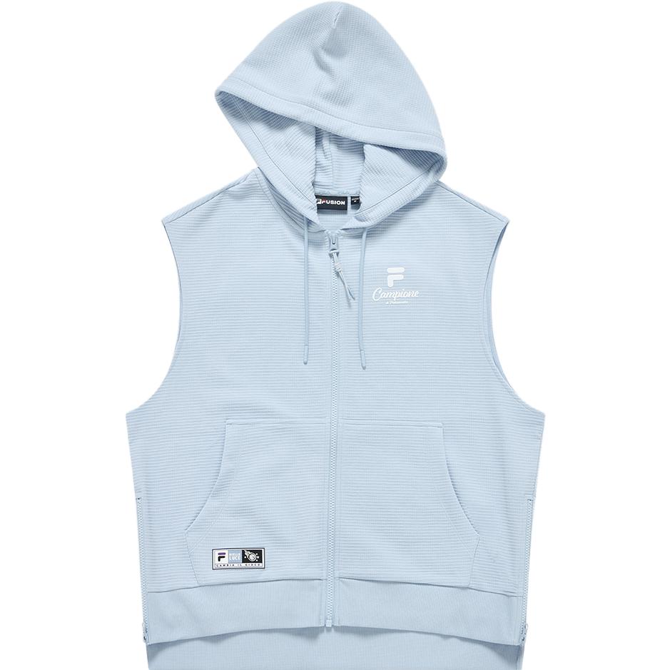 

FILA FUSION Женская бейсбольная жилетка в светлых бело-голубых тонах, Light Blue