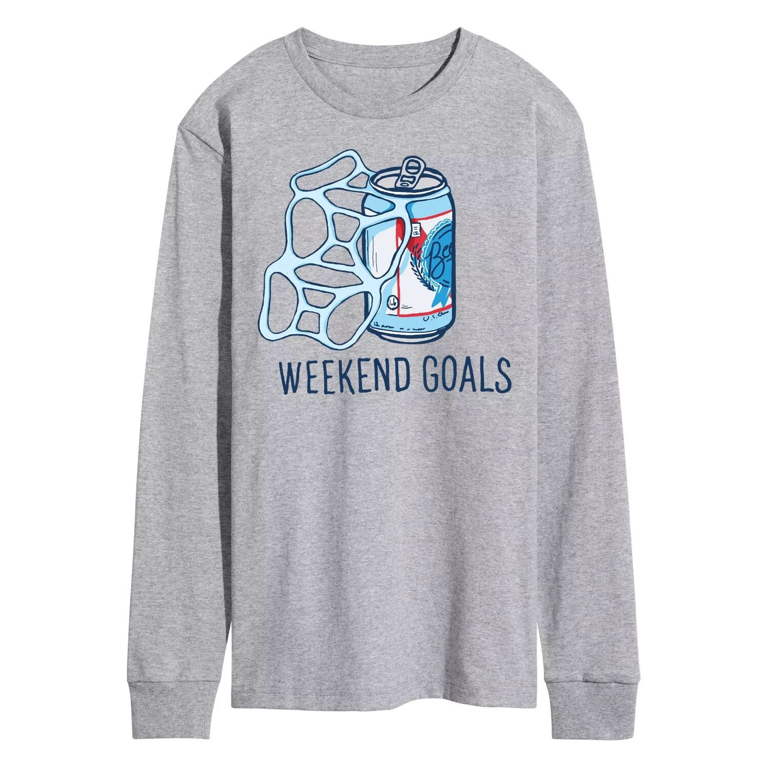 

Мужская футболка с рисунком «Beer Weekend Goals» Licensed Character