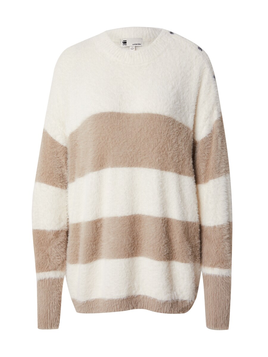 

Тонкий вязаный свитер G-STAR Sweater, цвет light beige/dark beige