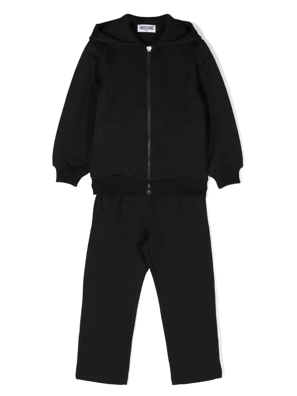 

Спортивный костюм с логотипом Moschino Kids, черный