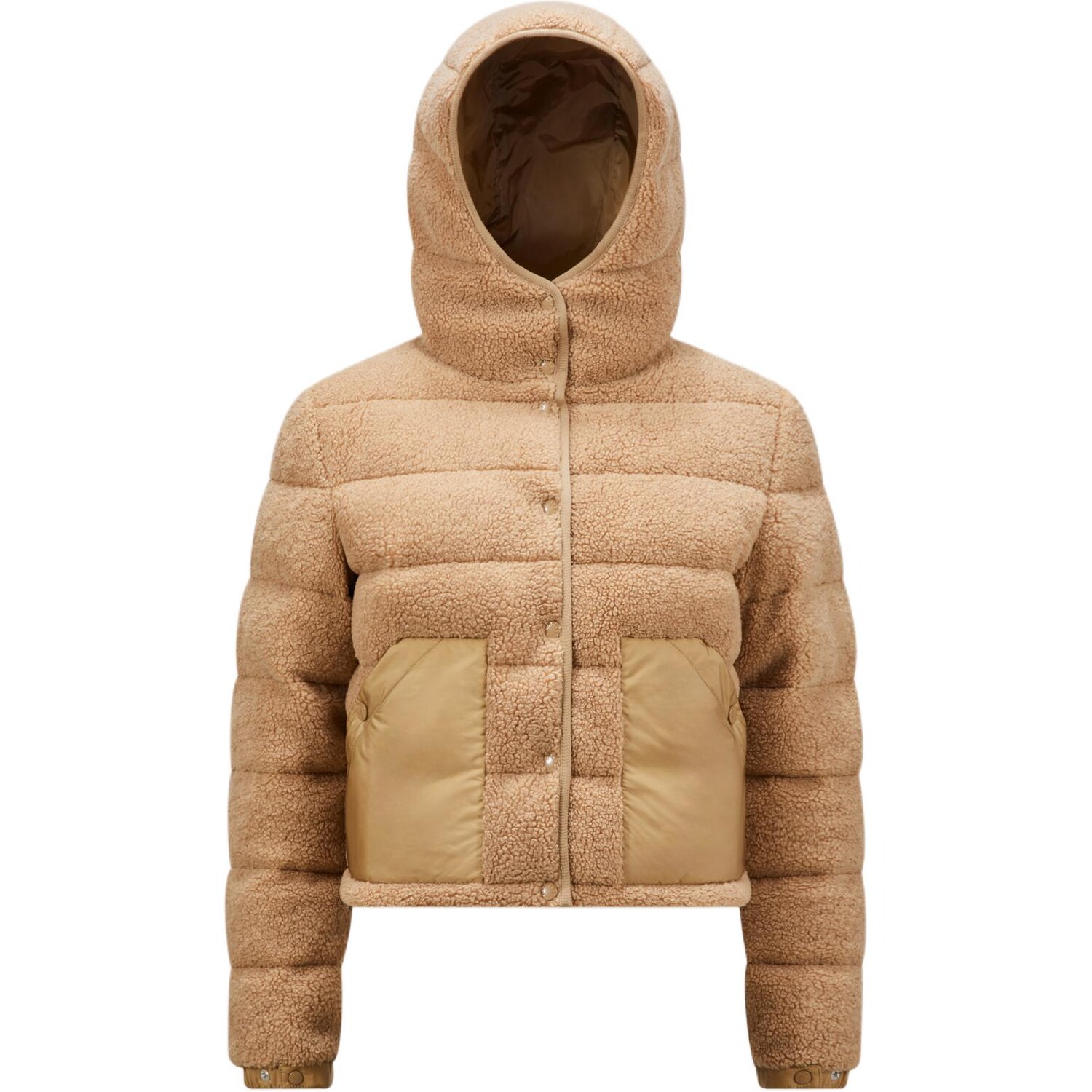 

Пуховик женский бежевый Moncler