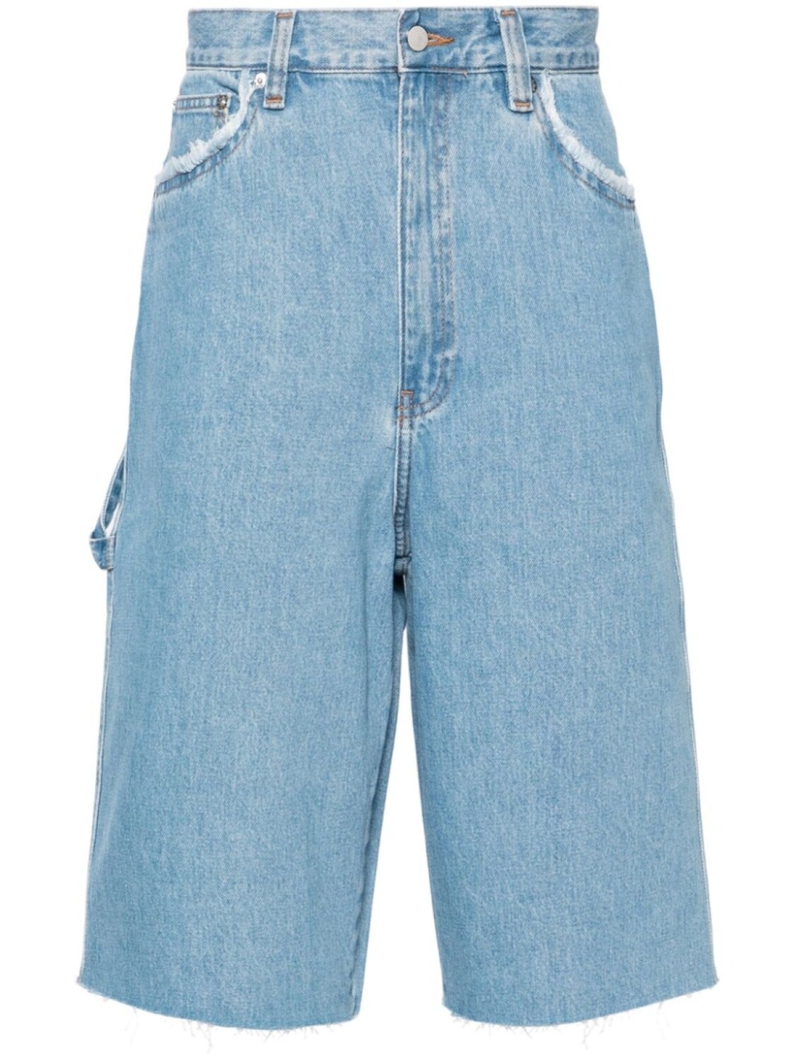 

A.P.C. джинсовые шорты Oakland средней посадки, синий