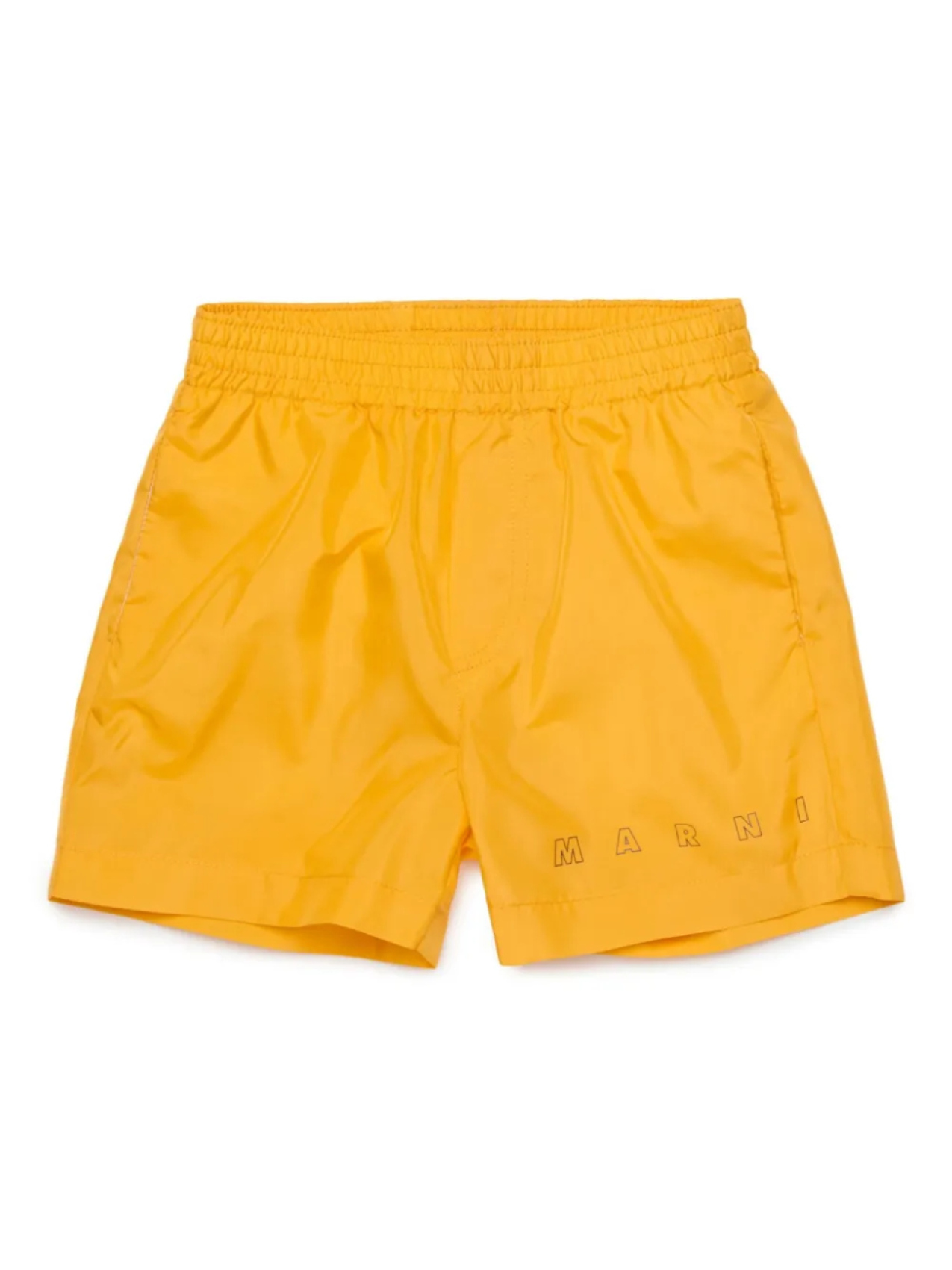 

Шорты для плавания с логотипом Marni Kids, желтый