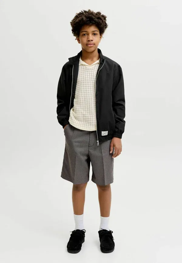 Шорты чинос Jack & Jones Junior, свободный крой, цвет крокодил