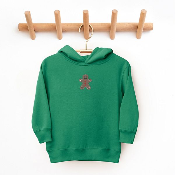 Толстовка с капюшоном для малыша с вышивкой имбирного человечка The Juniper Shop, Kelly — фото 2