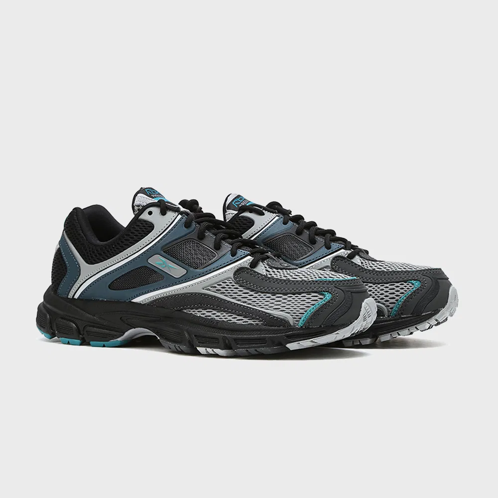 Мужские низкие кеды Trinity KFS Black Blue Green от Reebok — фото 2