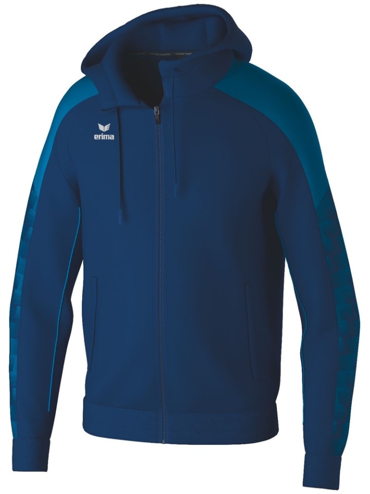 

Спортивная куртка Evo Star Trainingsjacke Mit Kapuze erima, синий