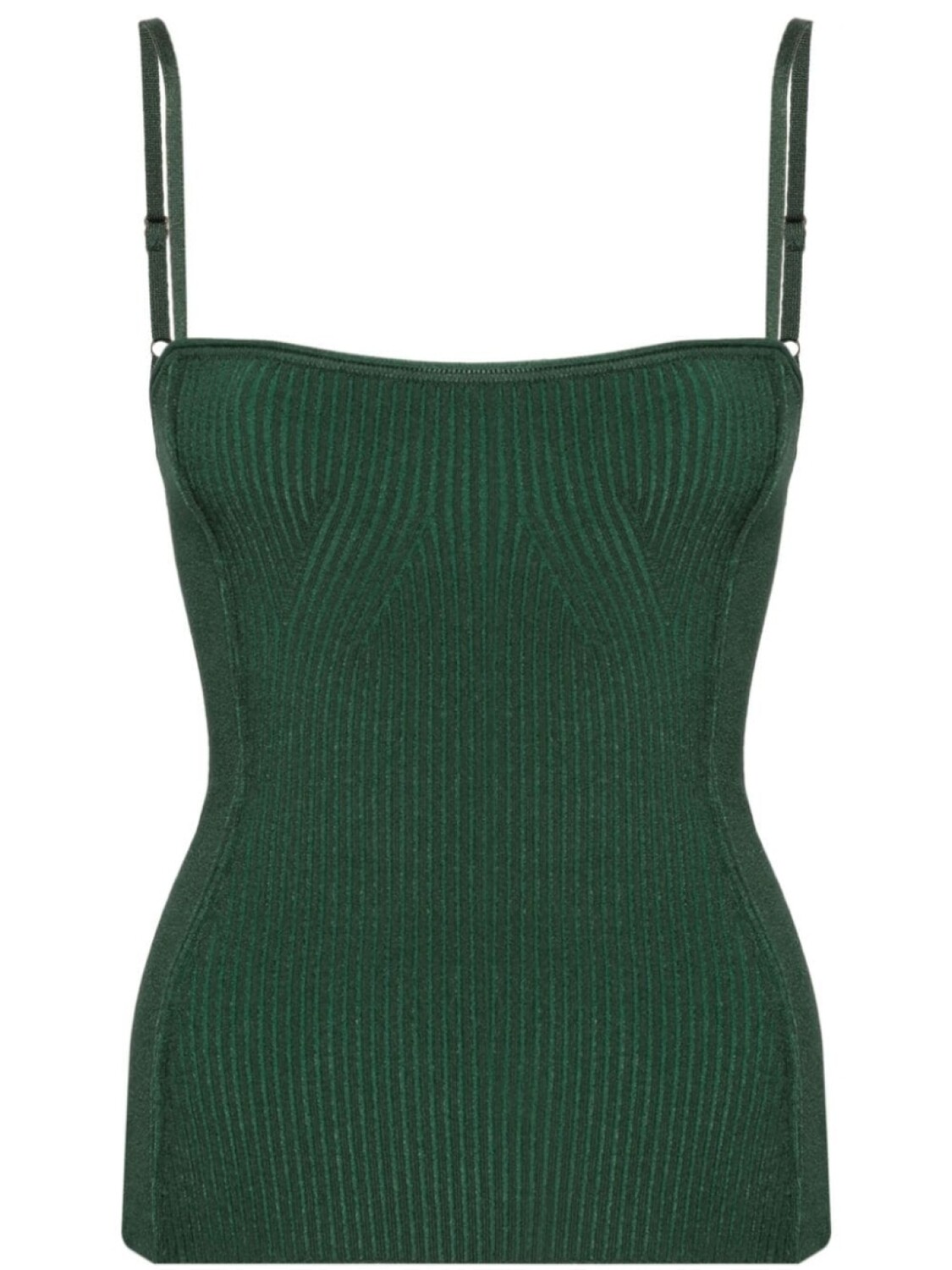 

Jacquemus топ Le Haut в рубчик, зеленый