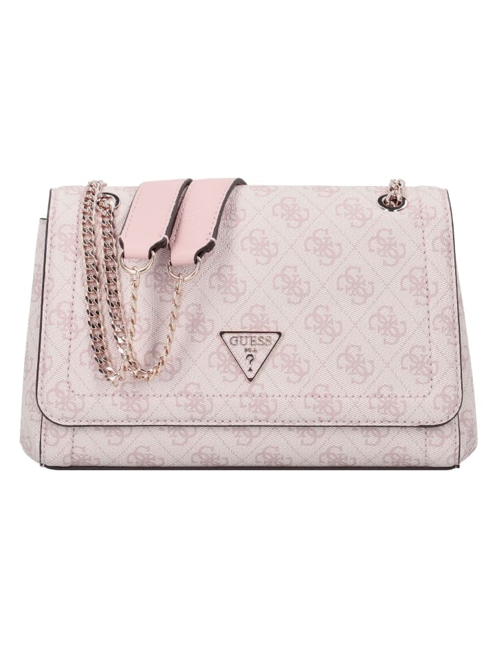 

Наплечная сумка Guess, цвет orchid logo