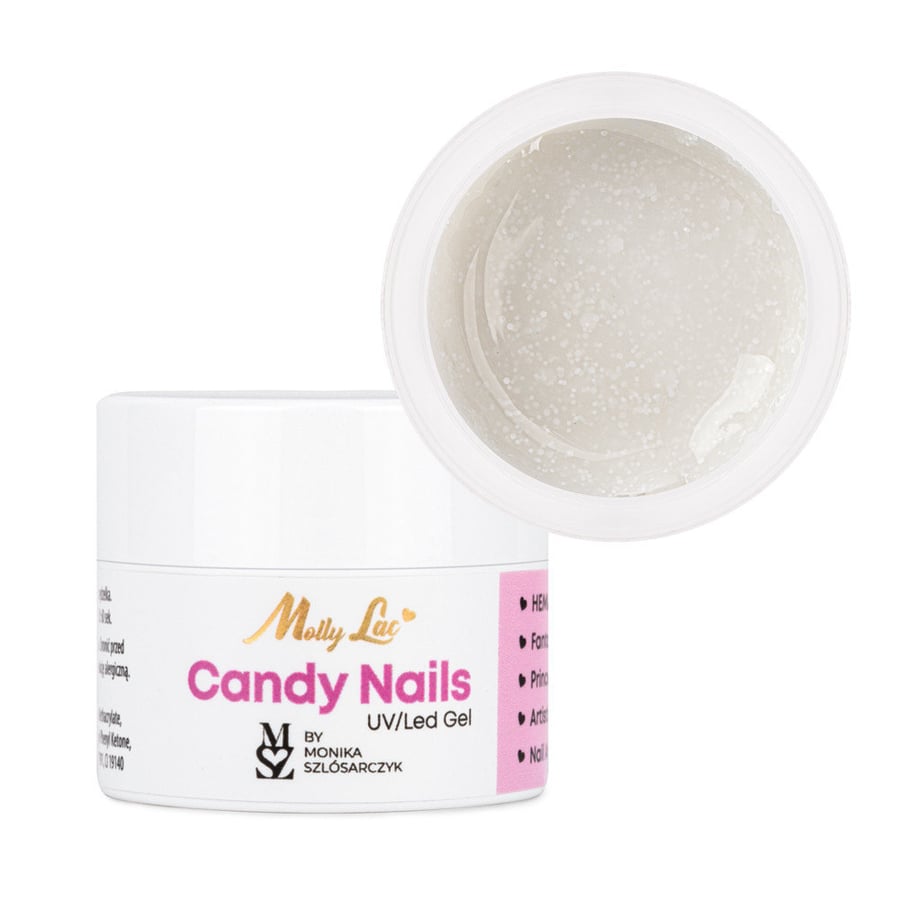 

лак для ногтей MollyLac от Monika Szlósarczyk Candy Snow, 5 г