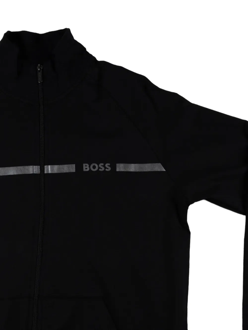 Толстовка с застежкой-молнией Boss, черный — фото 3