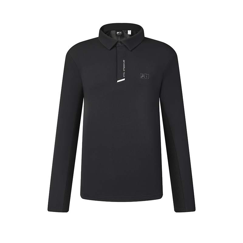 

FILA Мужская поло черного цвета Pitch Black