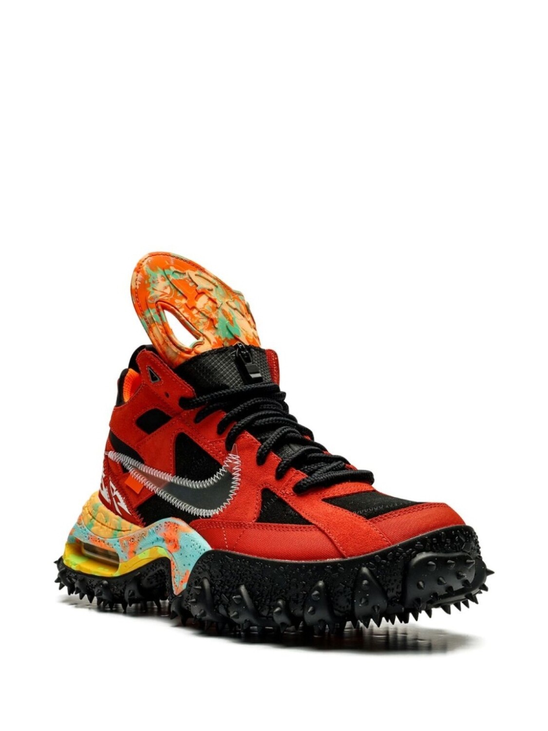 Кроссовки Air Terra Forma Mantra Orange Nike X Off-White, красный — фото 2