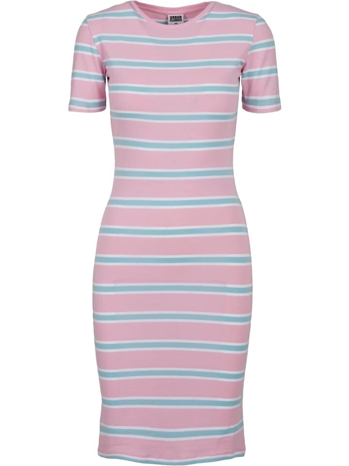 

Короткое платье Urban Classics er, цвет girlypink/oceanblue