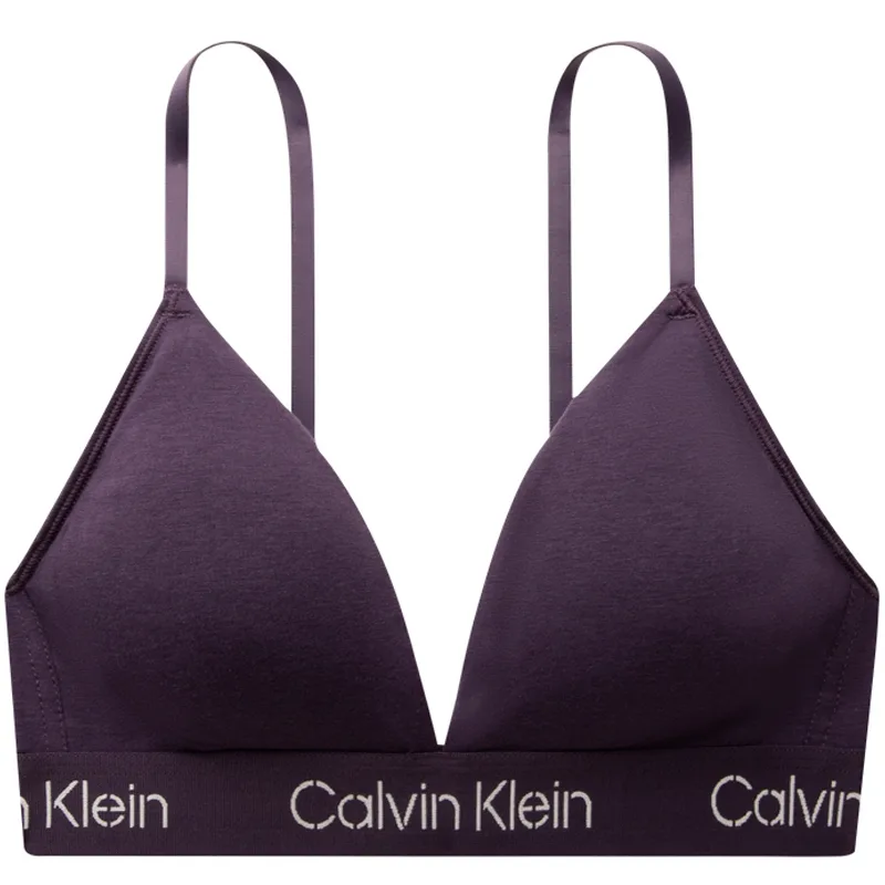 Calvin Klein Бюстгальтер женский сливово-фиолетовый