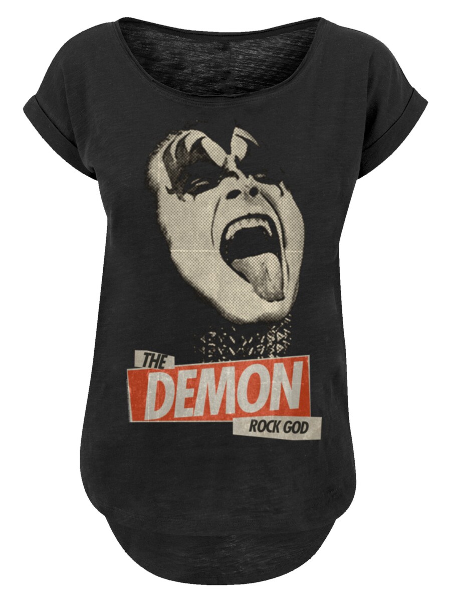

Рубашка F4NT4STIC Kiss Demon Rock, черный