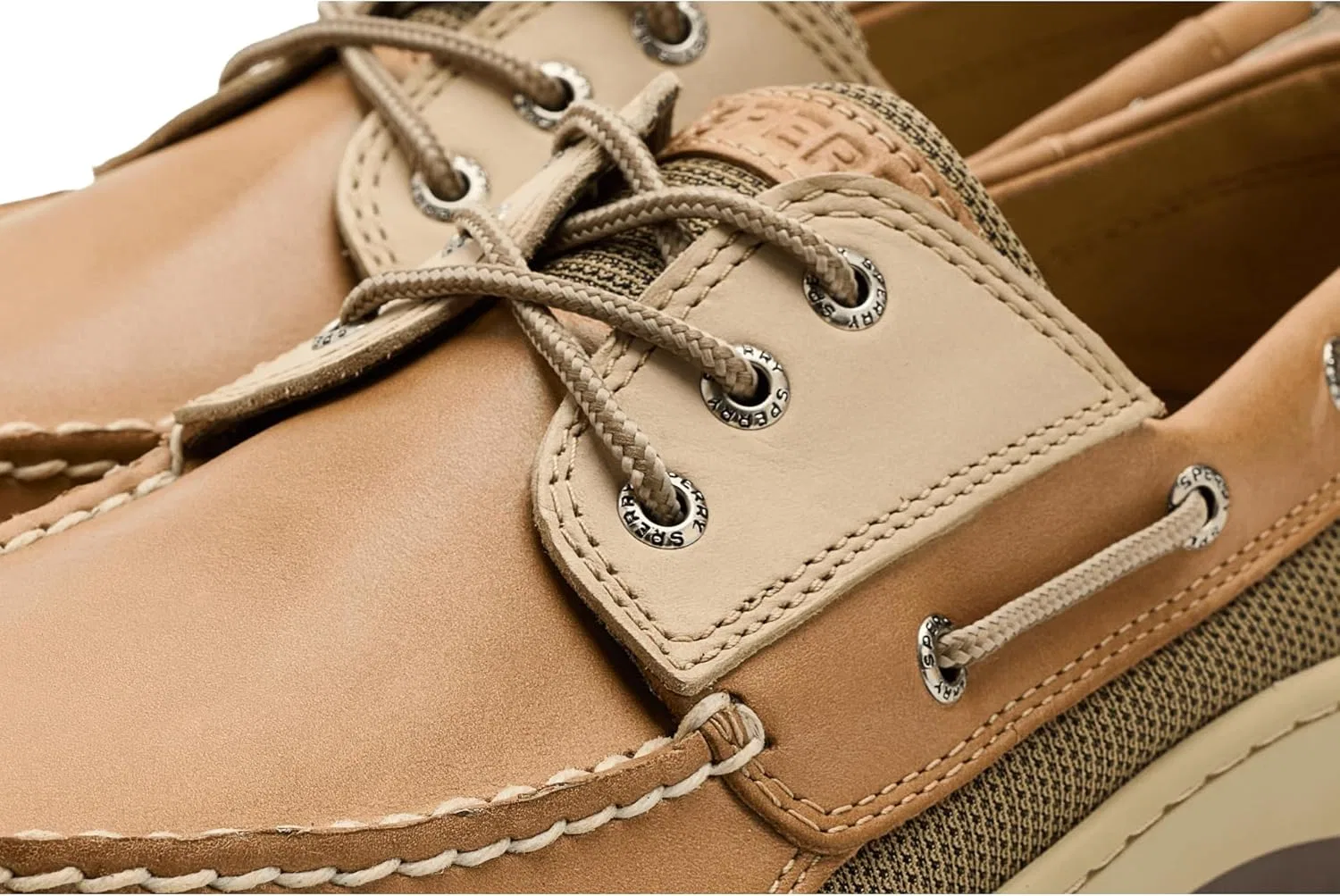 Лоферы Sperry Billfish 3-Eye Light Brown — фото 2