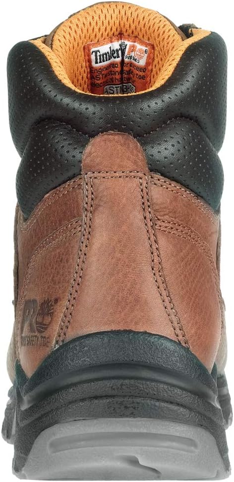 Мужские рабочие ботинки Timberland PRO Titan с металлическим носком, 6 дюймов, коричневый — фото 2