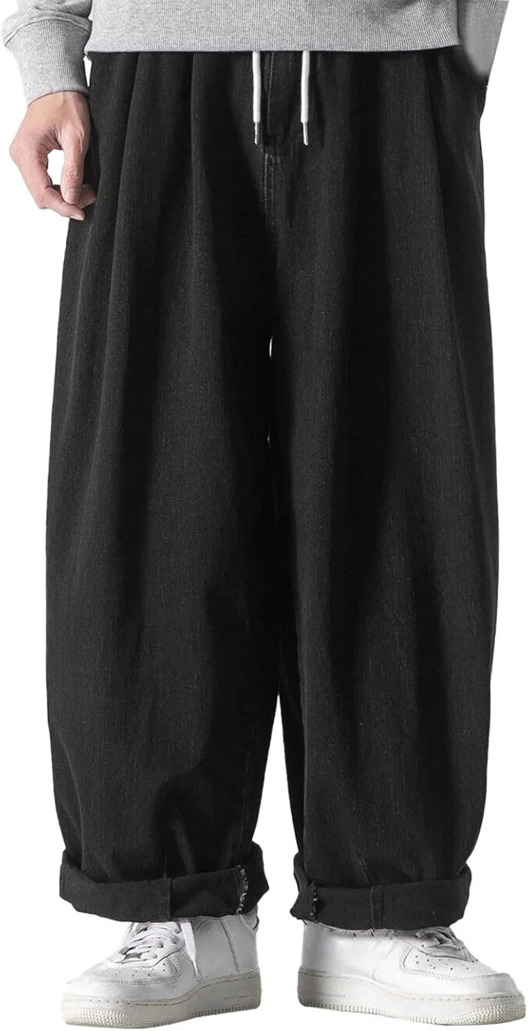 Джинсы свободные, Athletic Fit, Black