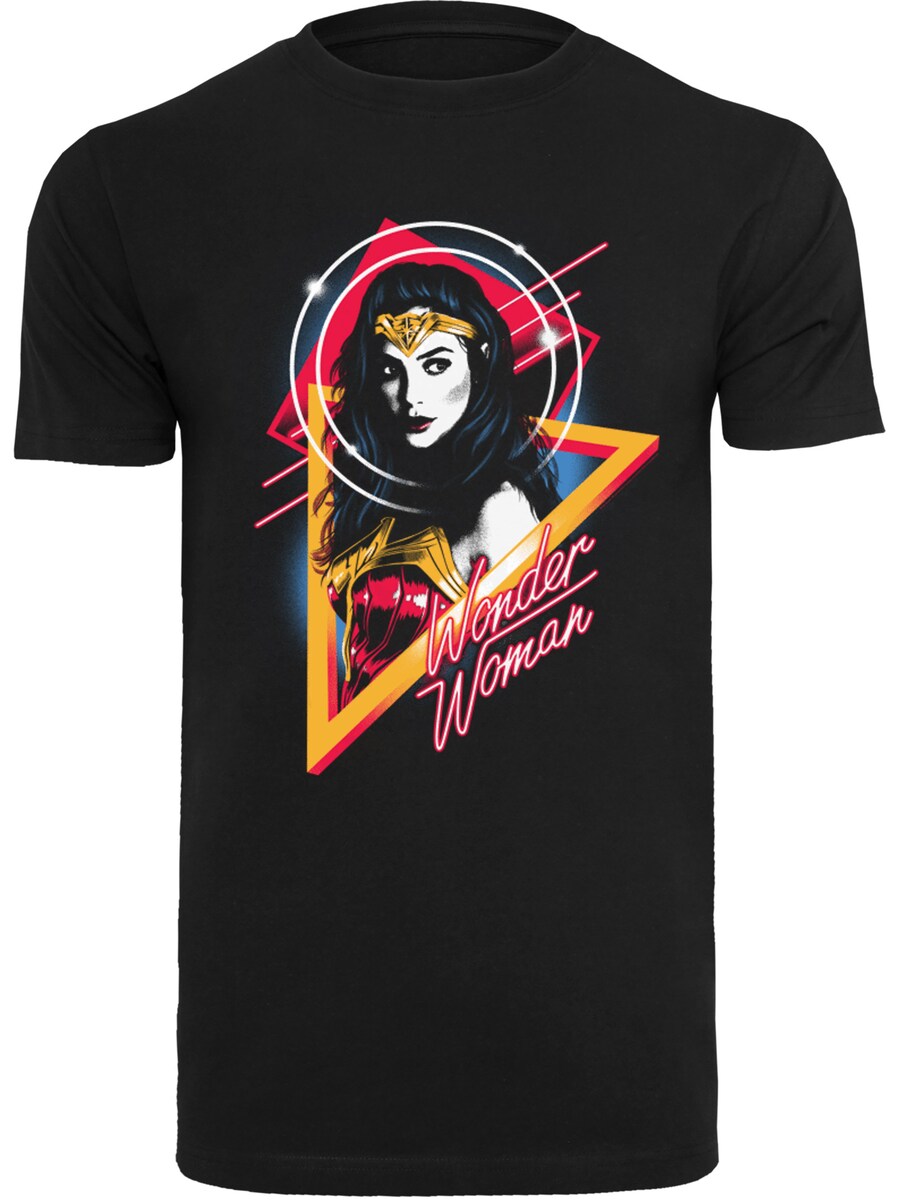 

Классическая футболка F4NT4STIC Shirt DC Comics Wonder Woman 84 Diana 80s, черный