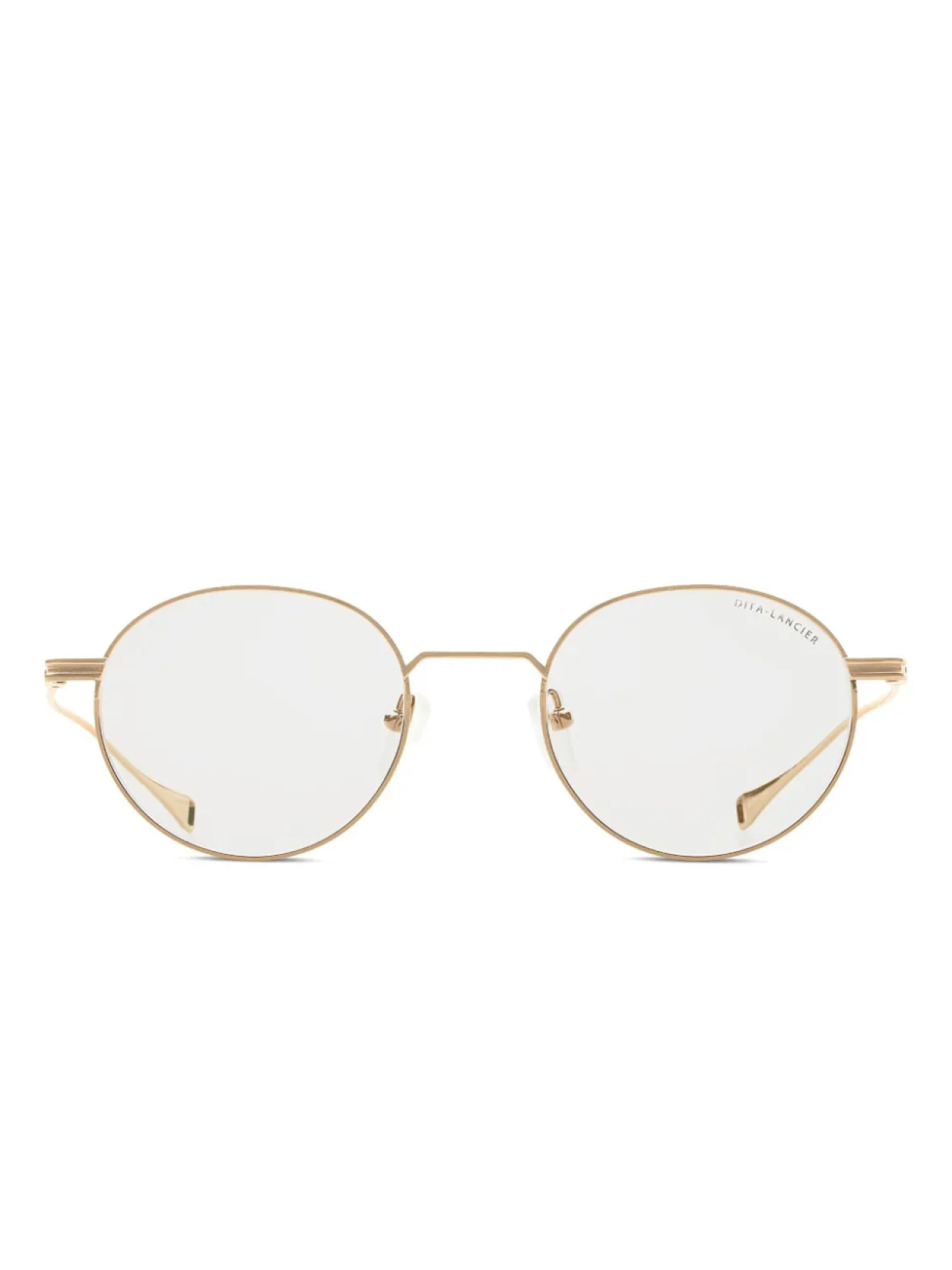 

Dita Eyewear солнцезащитные очки Lancier в круглой оправе, золотой