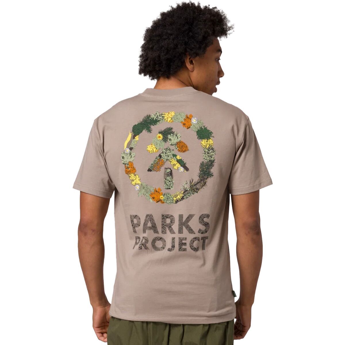 

Футболка с логотипом Forest forager Parks Project, серый
