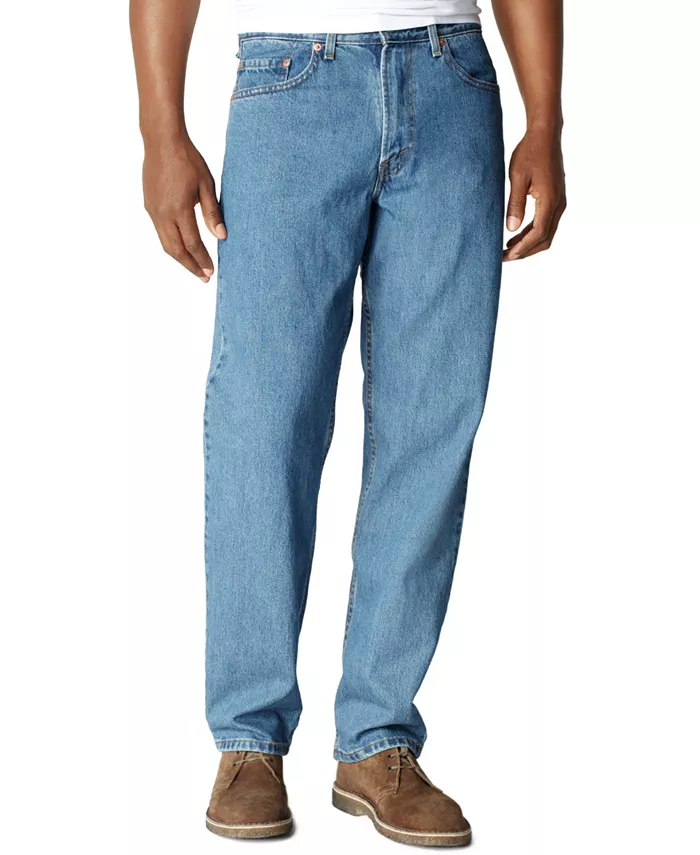 

Мужские джинсы Big & Tall 550 свободного кроя без стрейча Levi's, синий