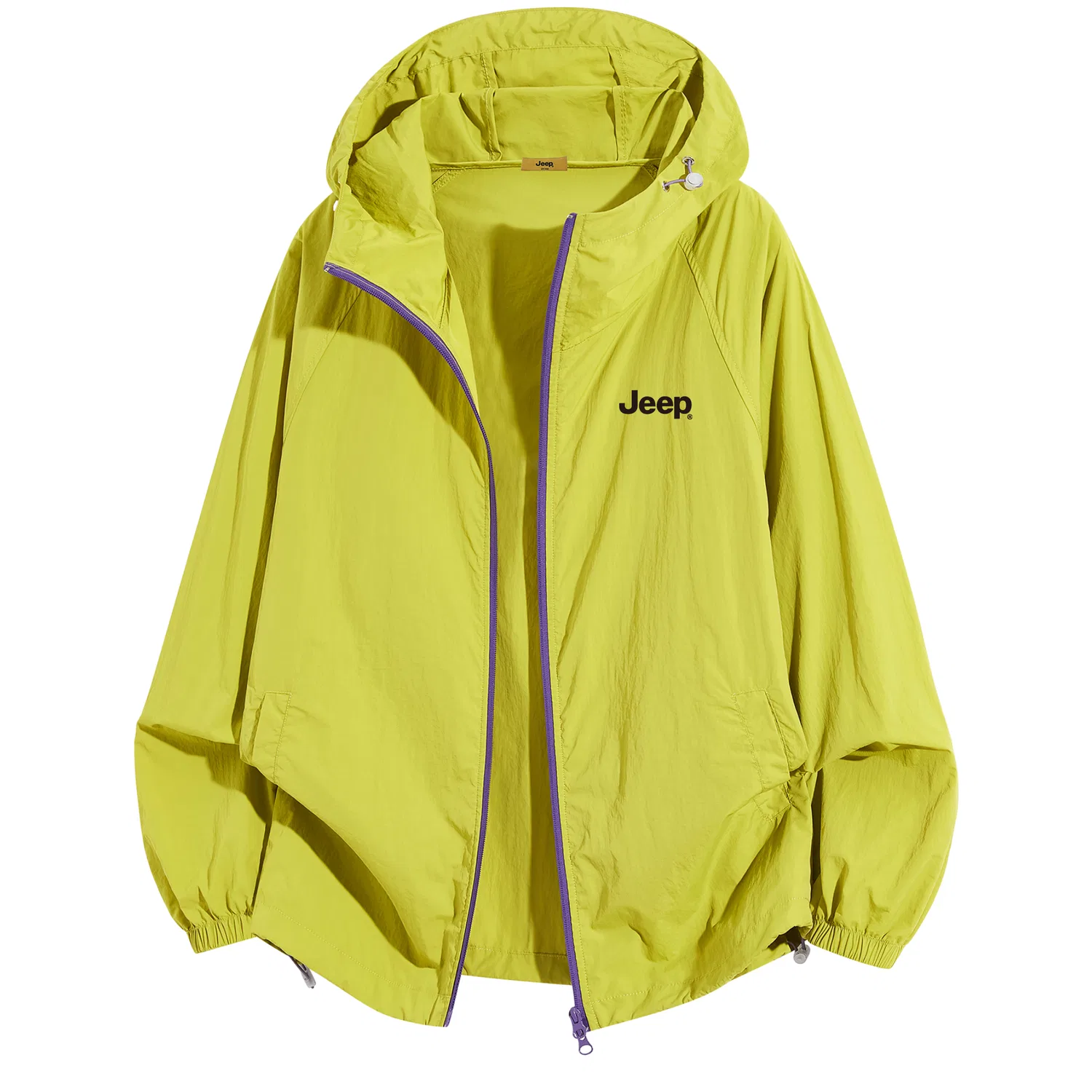 Детская одежда для защиты от солнца с длинным рукавом Jeep, Fluorescent Yellow