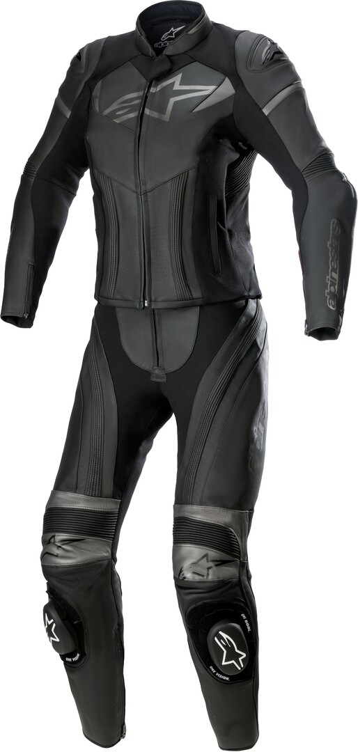 

Alpinestars Stella GP Plus Дамы Две части Мотоцикл Кожаный костюм, черный/серый