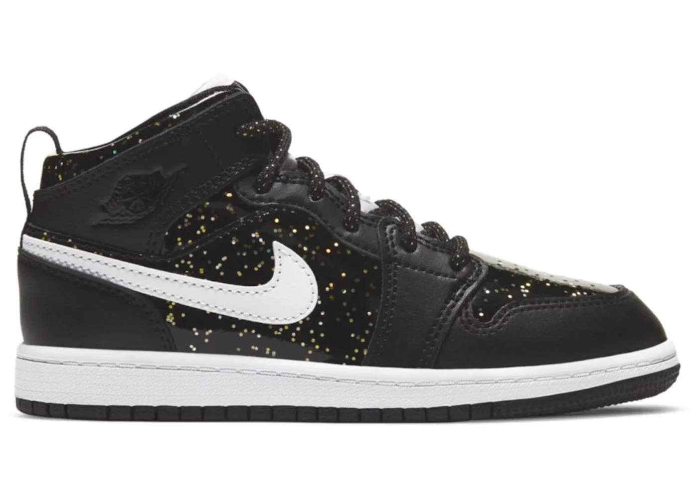 Детские кроссовки Lifestyle Jordan 1 Mid SE, Black/White/Black