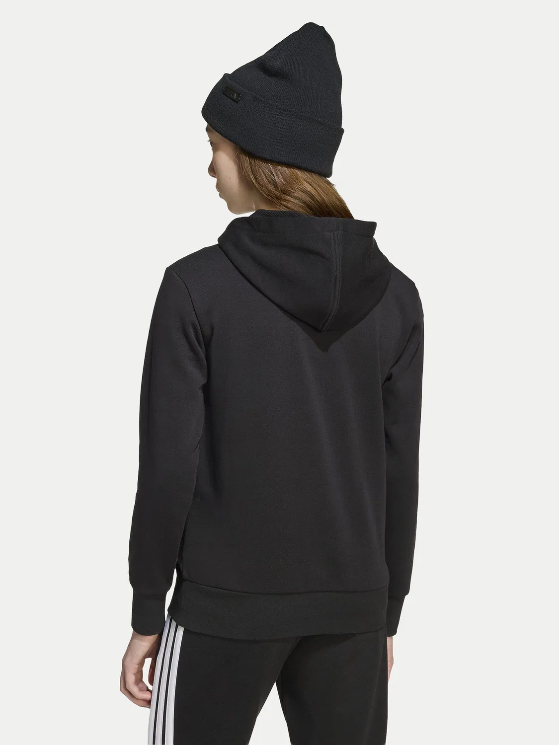 Толстовка стандартного кроя для девочки Glam Graphic Adidas, черный — фото 3