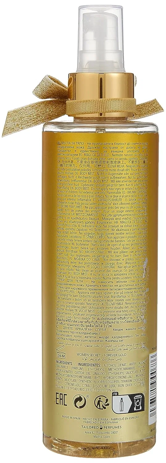 Спрей для тела Forever Gold Women'secret 250 мл — фото 2