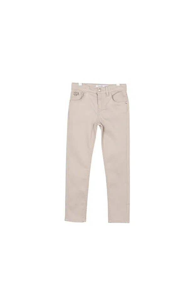 Детские брюки для девочек прямые U.S. Polo Assn., Gray