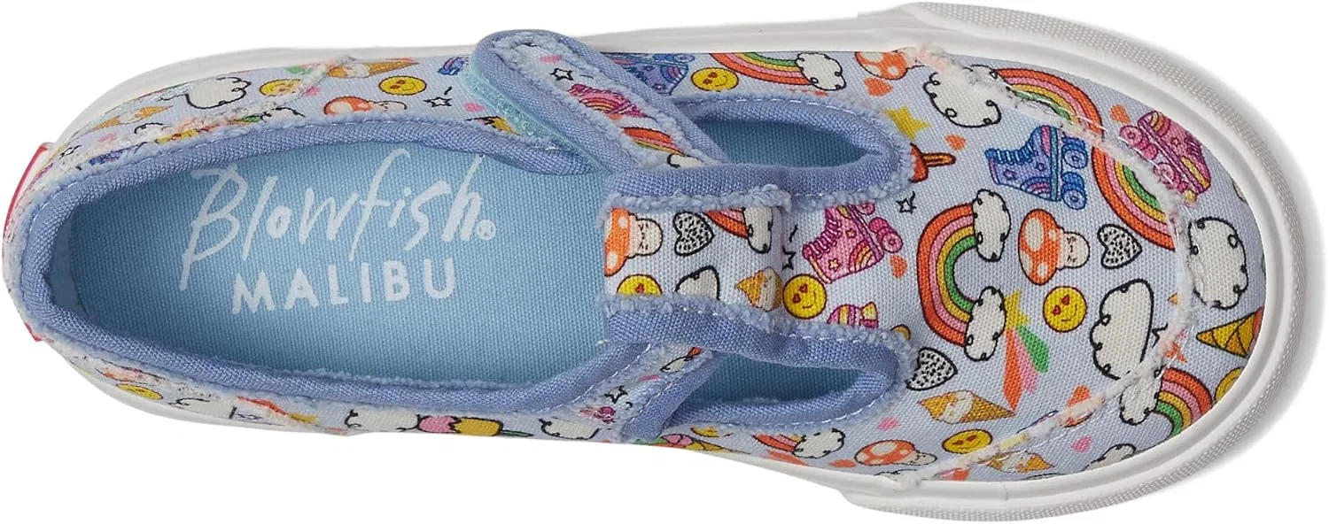 Детские кроссовки для девочек Mollie-T Blowfish Malibu, Blue Fun Pop — фото 3