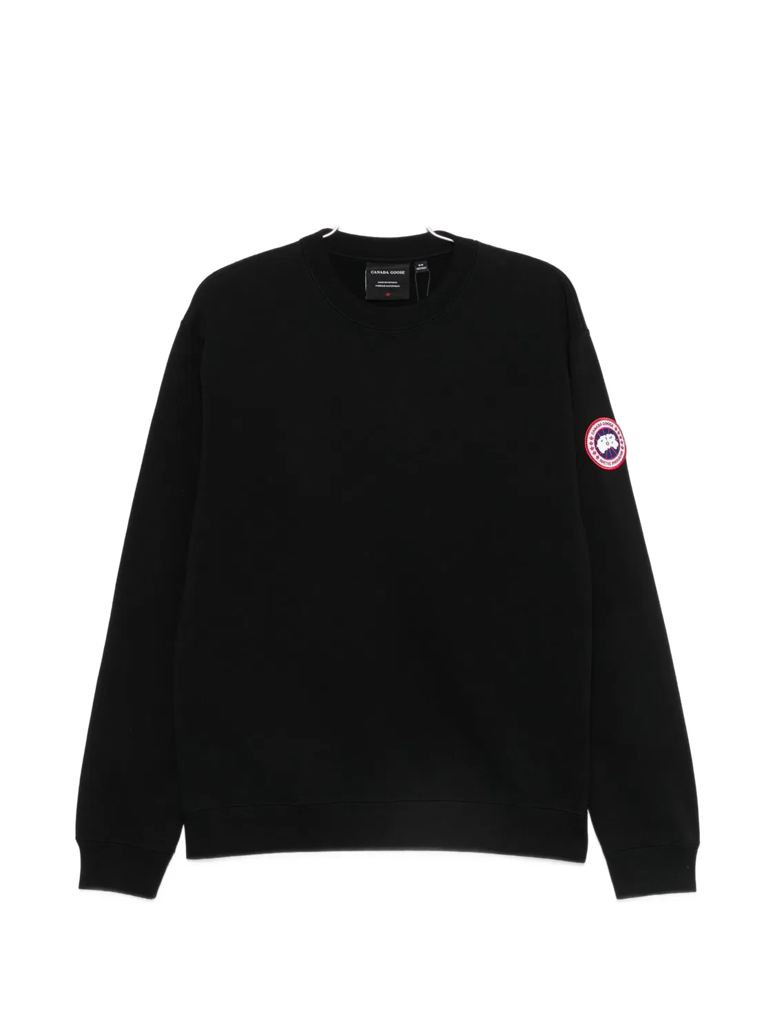 Свитер с нашивкой в виде логотипа Loon Canada Goose, черный