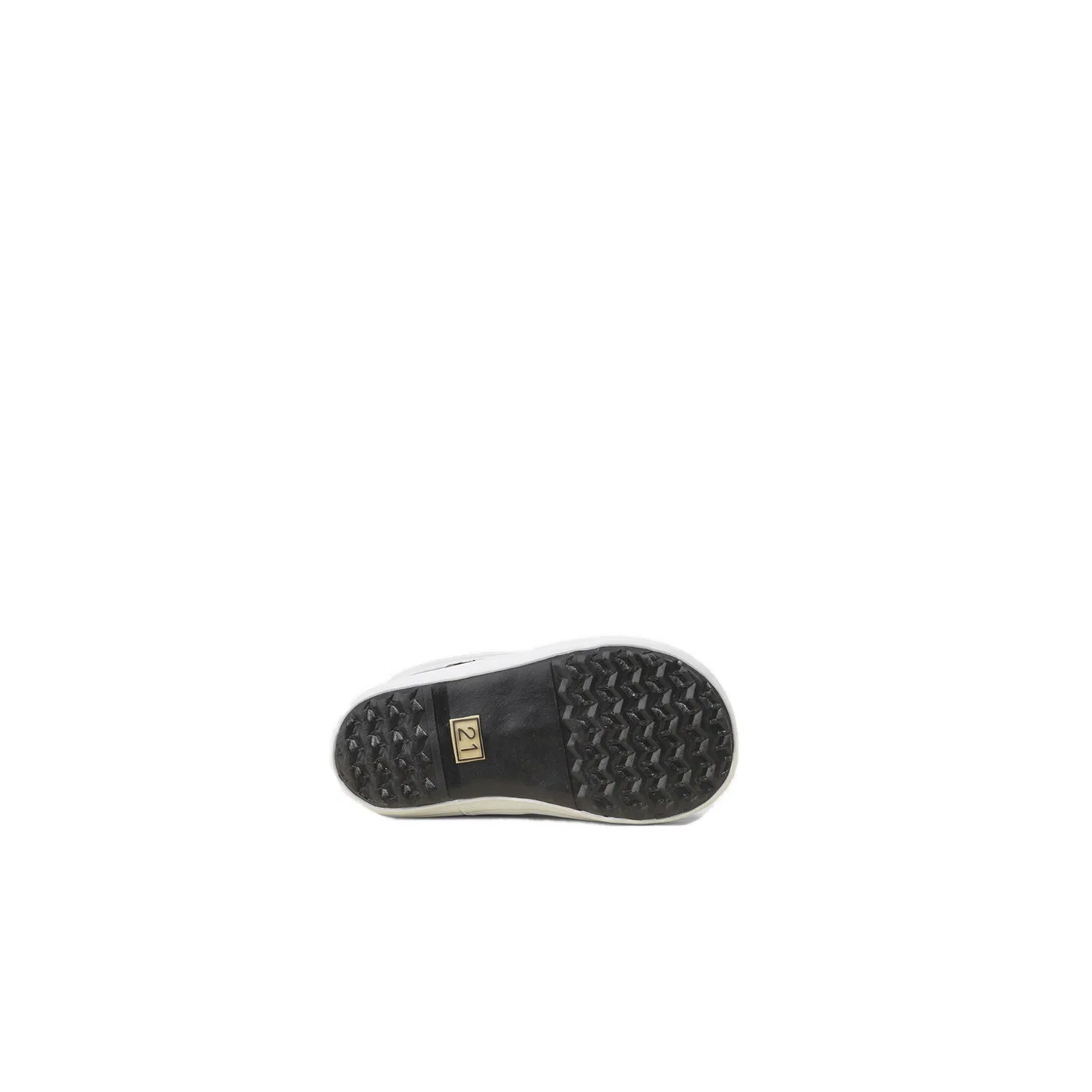 Детские резиновые сапоги с белыми полосками Aigle, Dark Blue/Metallic — фото 4