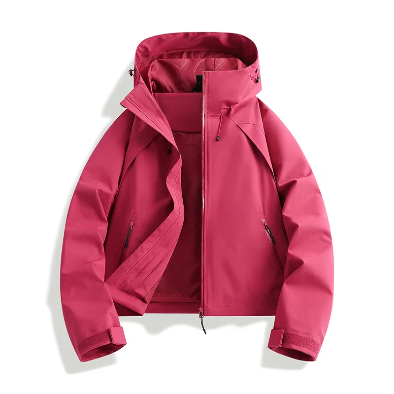 Детская ветровка с капюшоном Red Bean, Floyd Pink