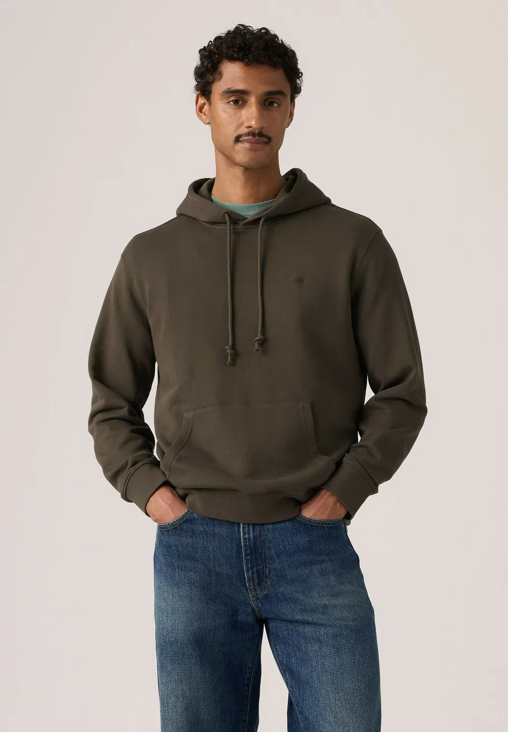 Новая оригинальная толстовка - худи Levi'S, Tawny Port - Browns — фото 4