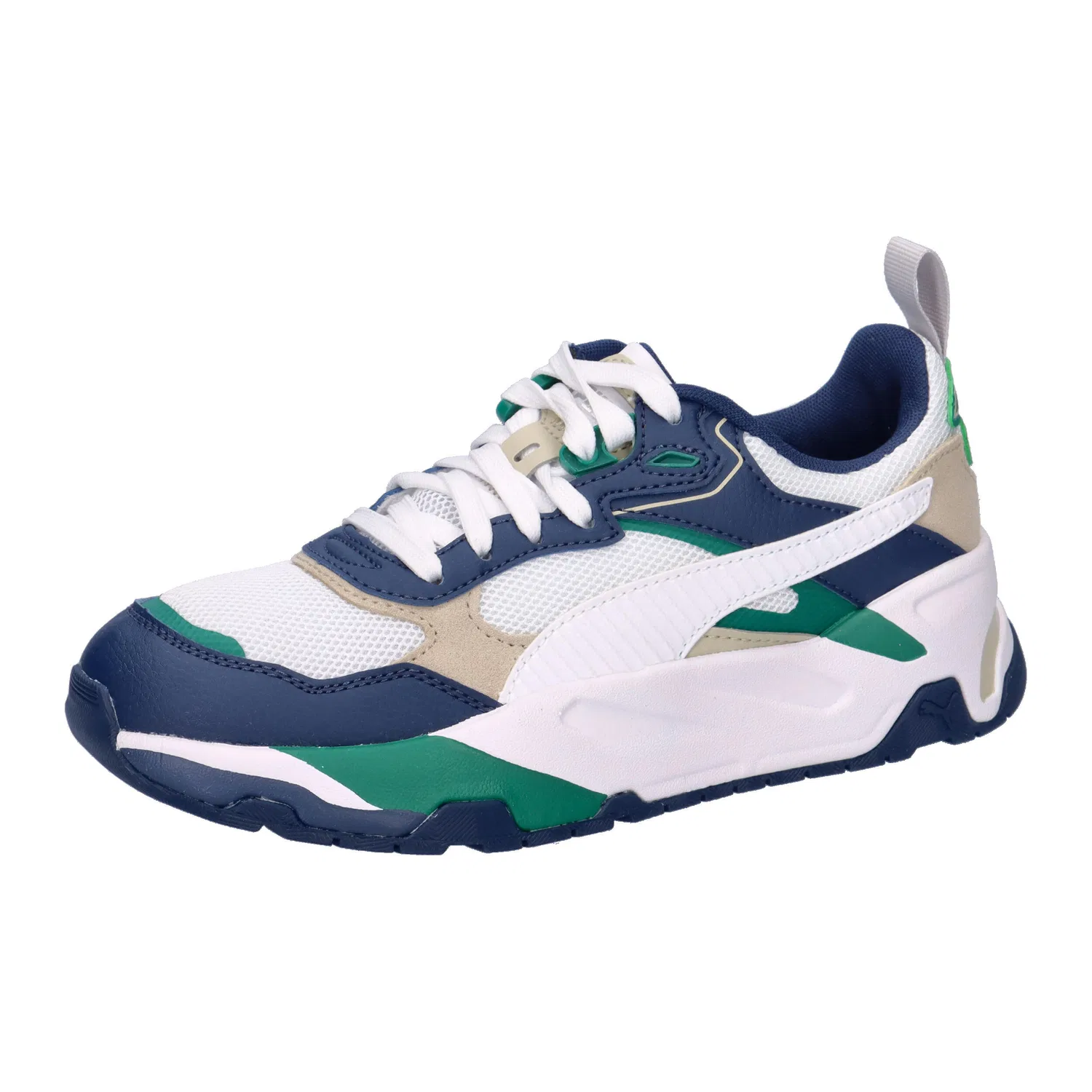 Детские кроссовки с футуристическим дизайном Trinity Jr Puma, Konigsblau