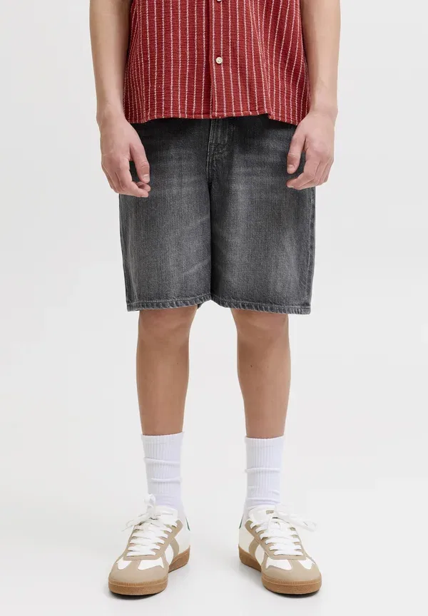 Джинсовые шорты свободного кроя для подростков Jack & Jones, серый