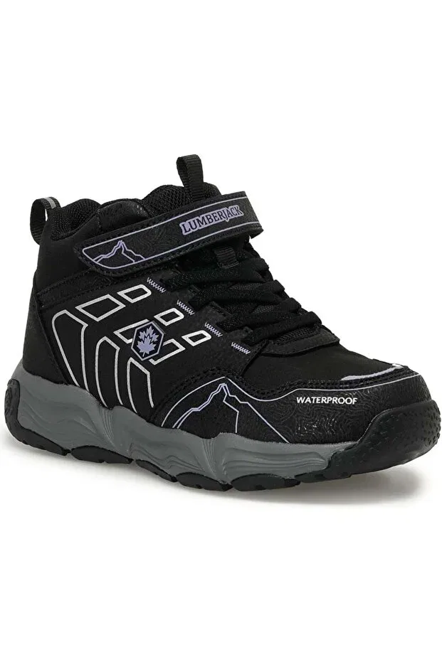 Детские ботинки для девочек водонепроницаемые 3W Raptor Hi 3PR Lumberjack, Black — фото 2