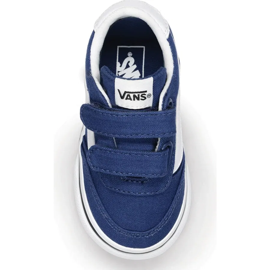 Детские спортивные кроссовки Vans Brooklyn Ls V, True Navy — фото 2